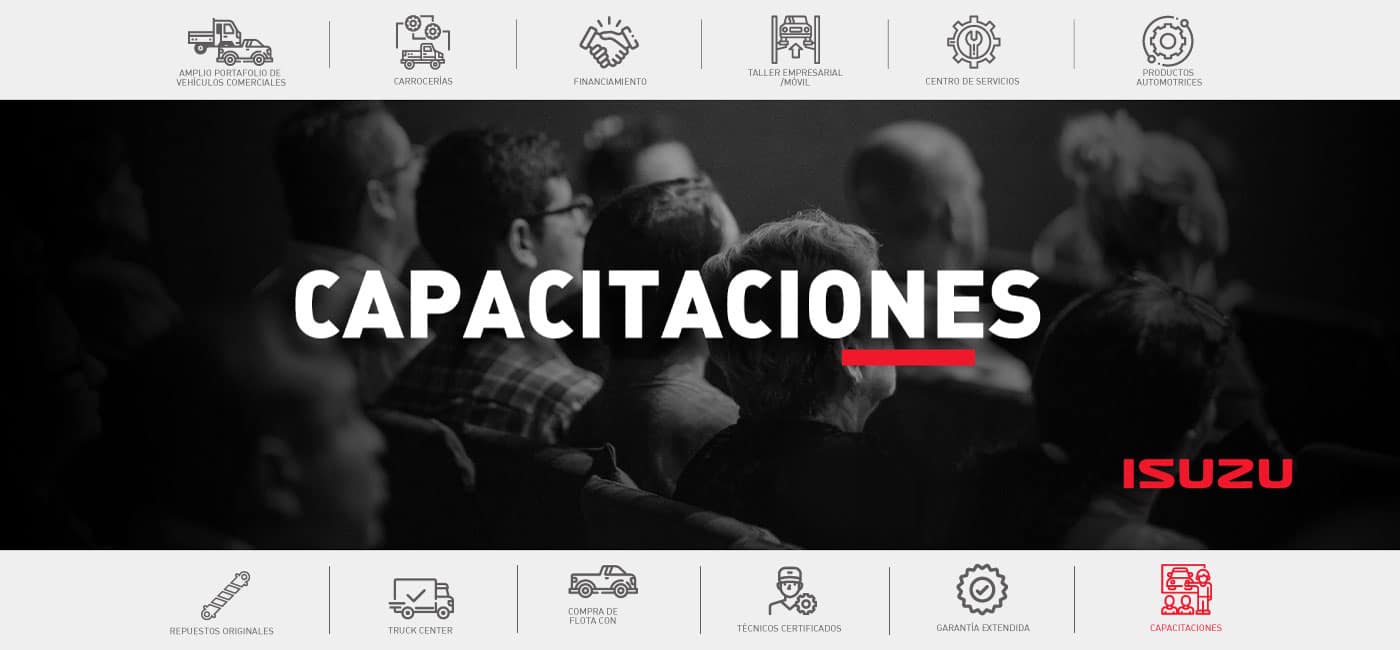 capacitaciones isuzu